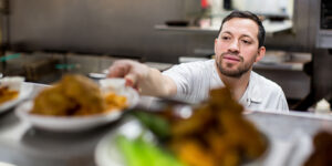 Chef plating