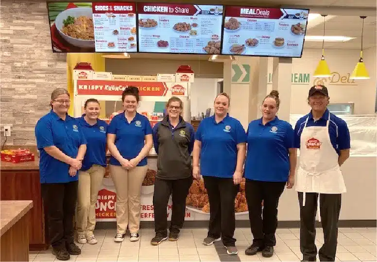 Krispy Krunchy Chicken employees