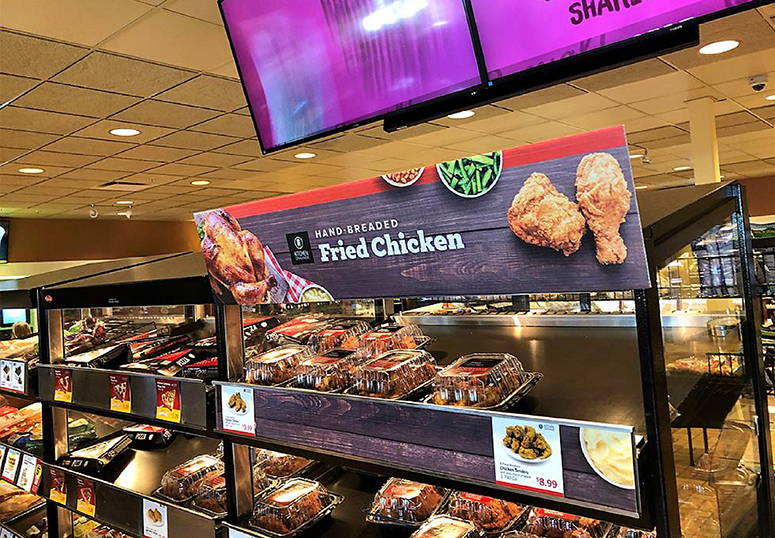 Kwik Trip Fried Chicken Display