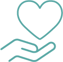 Hand and Heart logo