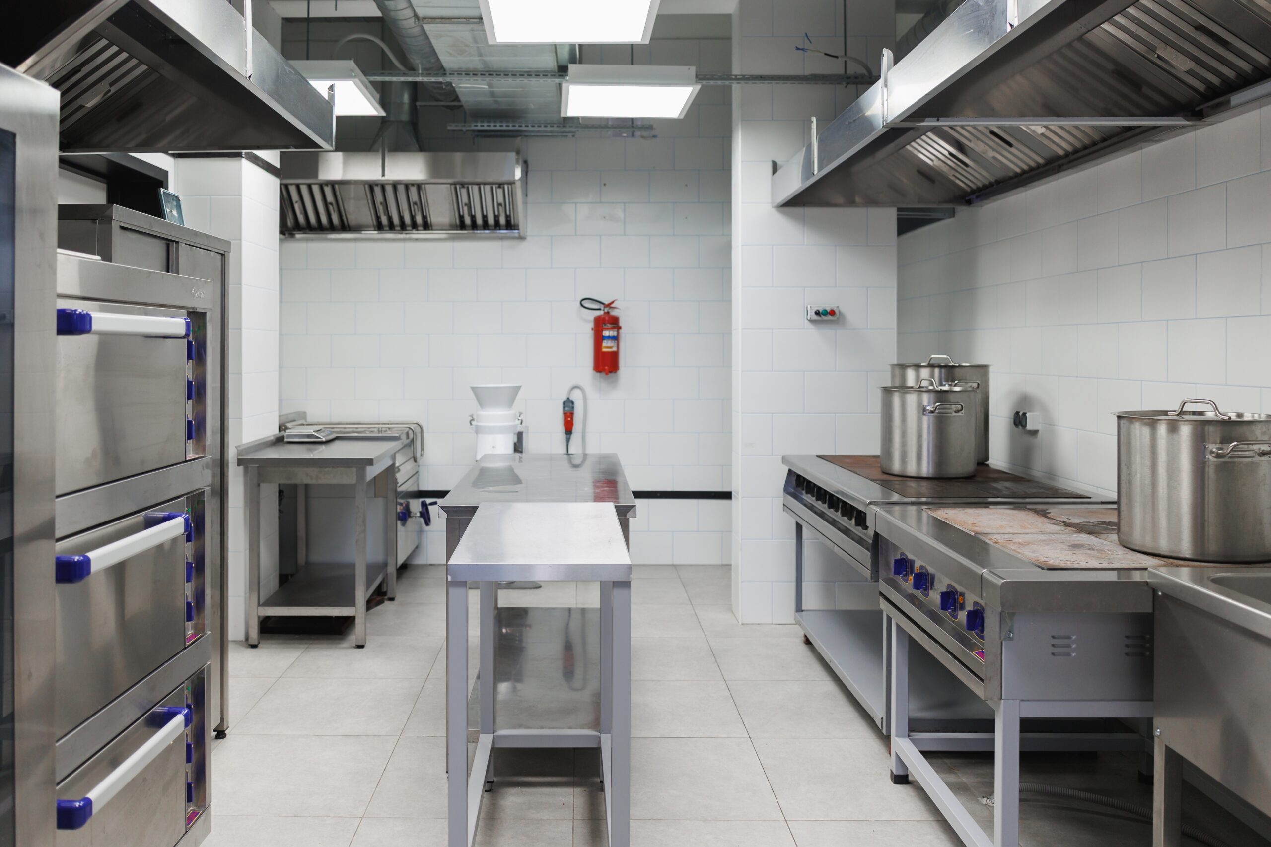 Small commercial kitchen layout