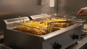 Storing Cooking Oil Fryer