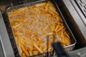 Deep Frying Fries